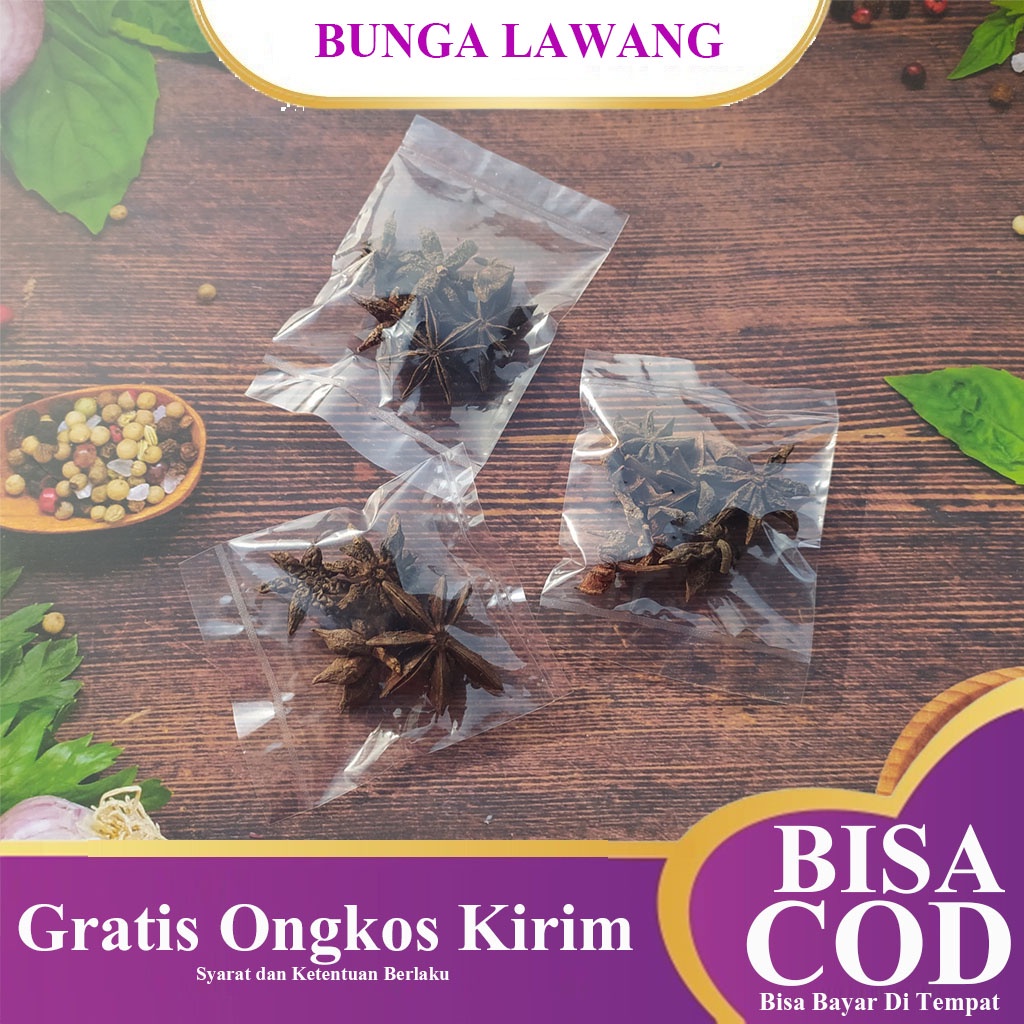 

[Sachet] Bunga Lawang / Pekak - Premium Star Anise - By RAMUAN JSR