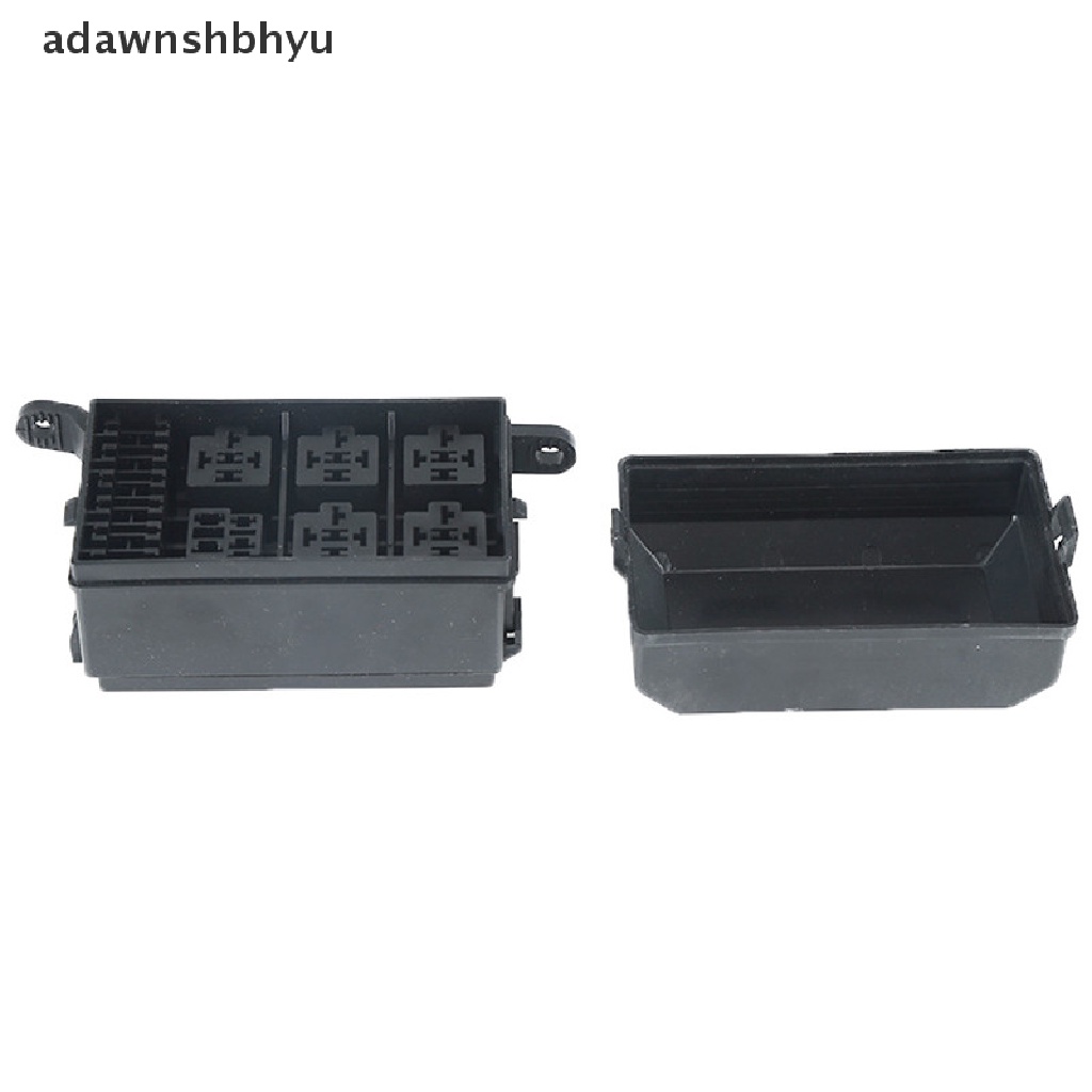 Mobil adawnshbhyu Kotak Relay 12slot adawnshbhyu 6tungku ATC/ATO 6loyang Bilah Standar Fuse Holder Block ID