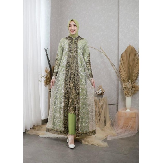 Gamis Tile Pesta|Gamis Pesta Mewah|Gamis Kondangan Jumbo|Gamis Tile Bordir|Gamis Bordir Mewah|Gamis 