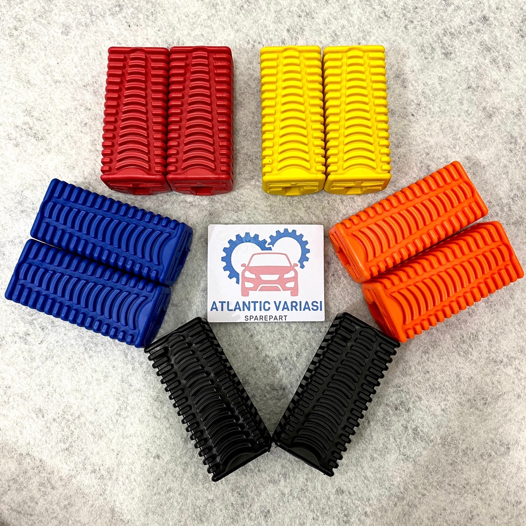 STEP PIJAKAN KAKI WARNA FOOTSTEP BAHAN KARET UNIVERSAL SEMUA MOTORBeat karbu Fi Esp Pop New Deluxe  
