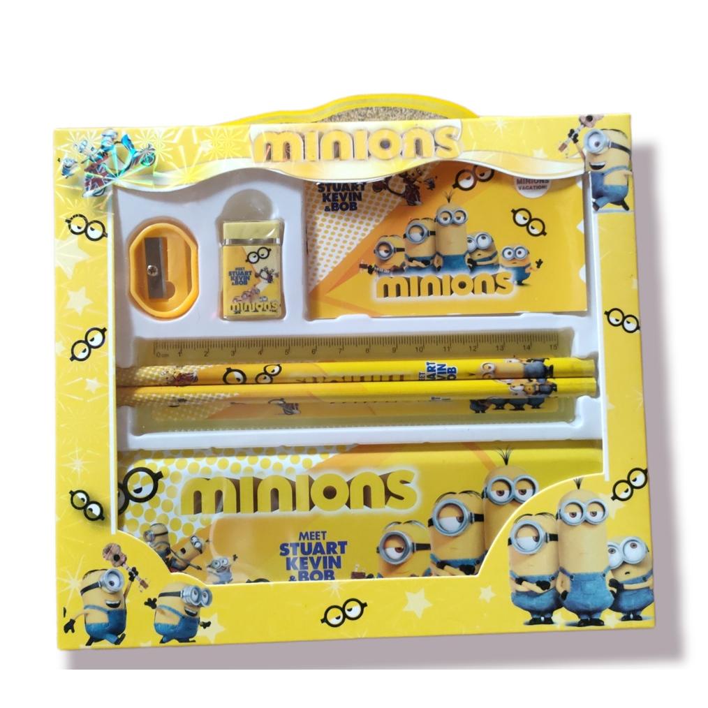 

STUDY SET PAKET ALAT TULIS KARAKTER MINION TERLARISS...,,,,,