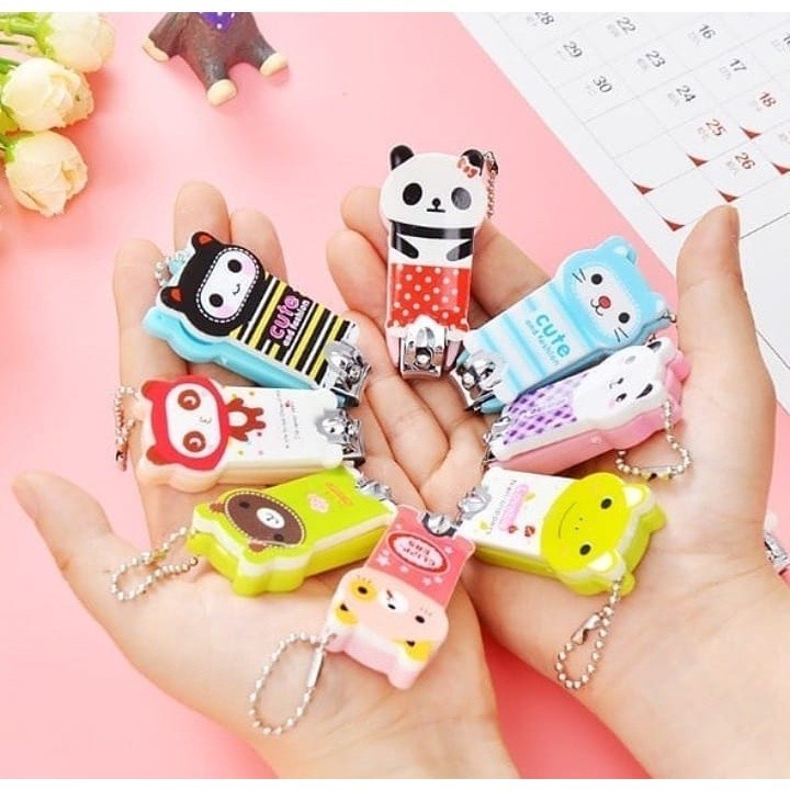 Gunting Kuku Karakter Anak Nail Clipper Mini Hadiah Souvenir Lucu | distshop