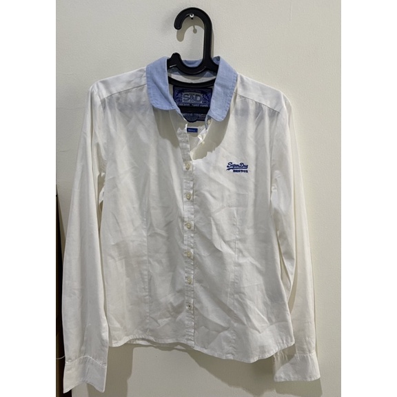 Preloved Kemeja Superdry Original Putih