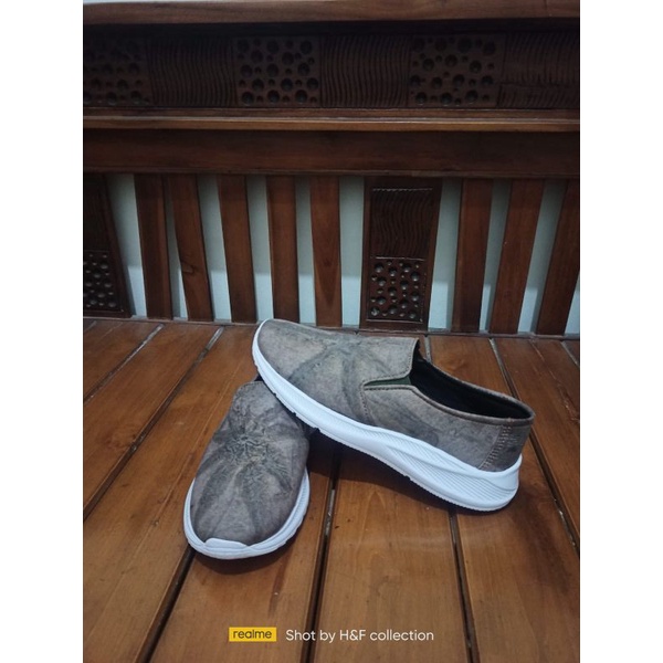 Ecoprint Sepatu Kain