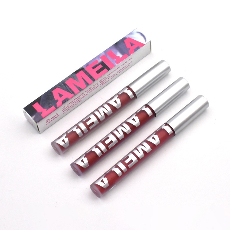 Lameila Matte Lipstick Liquid Korean Anti Air Tahan Lama