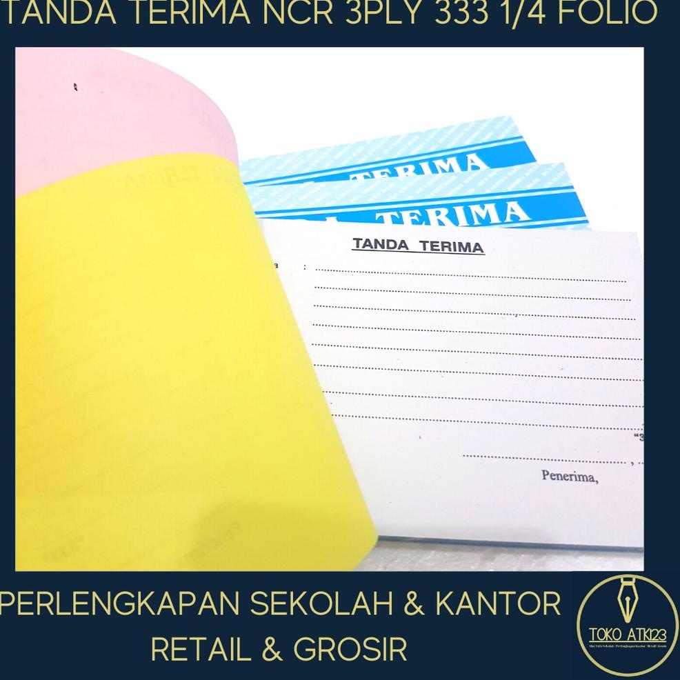 

ヿ Buku Tanda Terima Barang NCR 3 Ply/ Rangkap 3 / Merk 333 / Pth Mrh Kng ㅙ