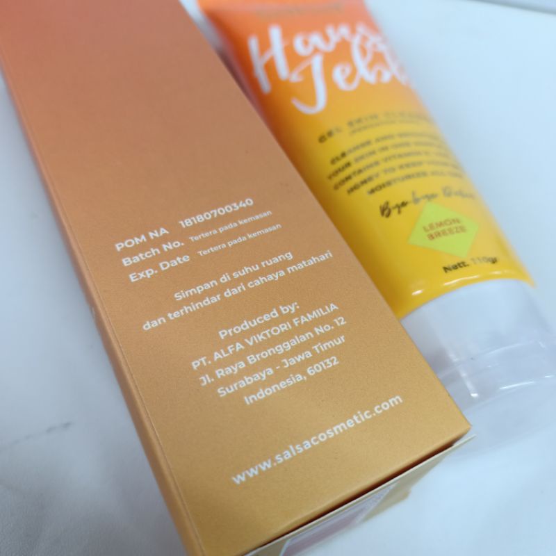 SALSA Hans Jebb Peeling Gel - LB Skin Cleanser Scrub Eksfoliasi solusi untuk Penghilang Daki