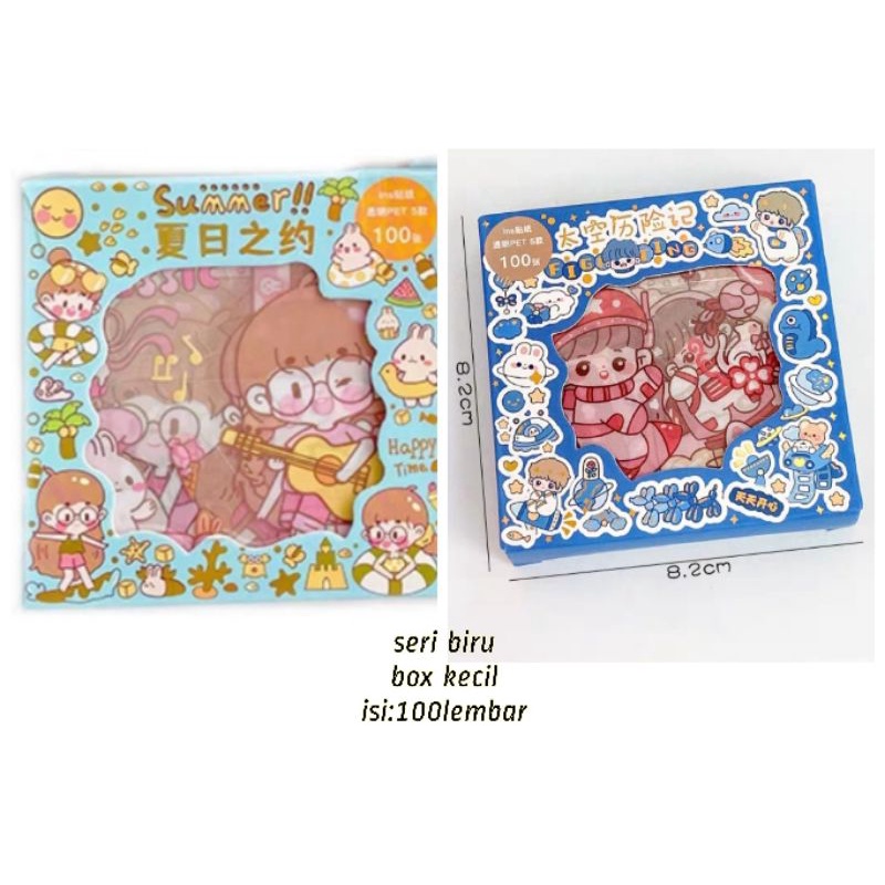 100pcs Stiker DIY|Stiker Tumbler|Stiker Sanrio|Stiker Kartun|Stiker MOMO