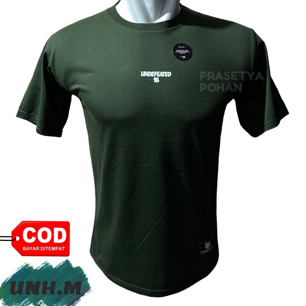 Men's T Shirts Cotton Combed - Kaos Pria Berbahan Katun WHITE