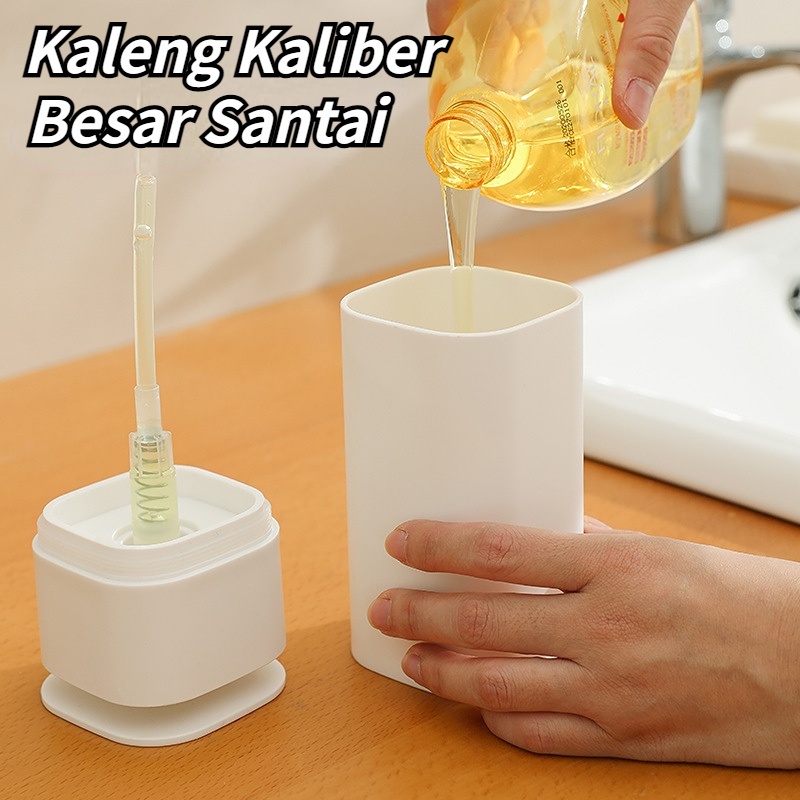 【COD】Dispenser Cair/Dispenser Sabun Tipe/Wadah Penyimpanan Dapur/Sabun/Shampoo/Lotion 400ml