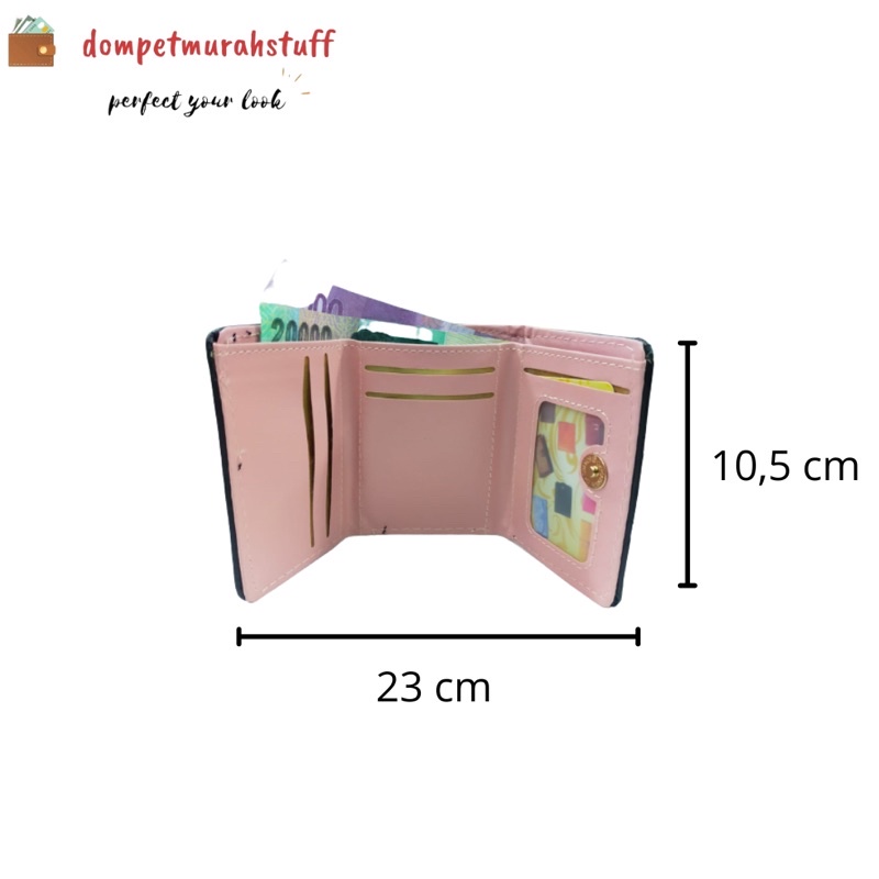 DOMPET WANITA KECIL BEHEL 2 IN 1