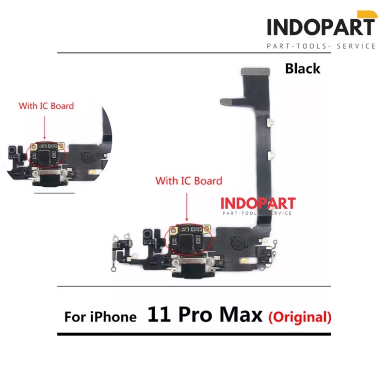 Konektor Flexsibel Charger iphone 11 Pro Max Original 100% With IC