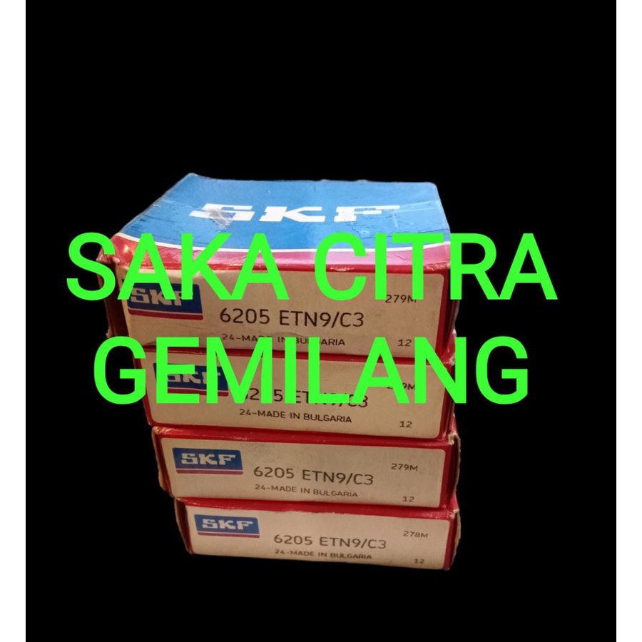 BALL BEARING 6205 ETN9/C3 MERK SKF ORIGINAL