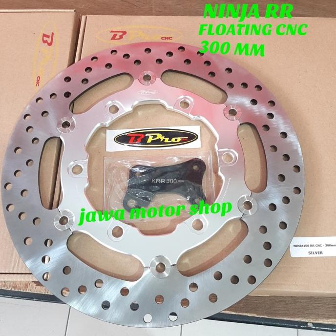 Disc brake piringan cakram depan bpro ninja rr floating 300mm