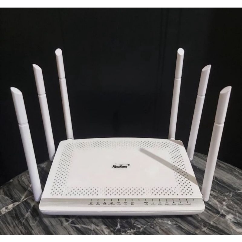 Router Modem ONT GPON Fiberhome Premium antena 6