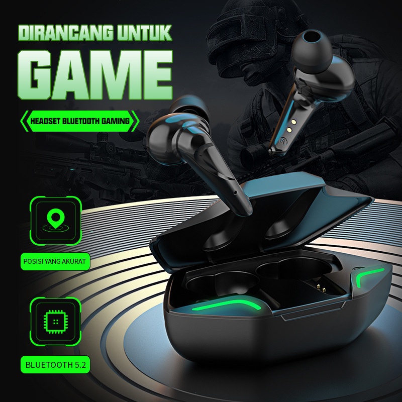 Headset Bluetooth X15Pro True Wireless Stereo Gaming Earbuds TWS headphone
