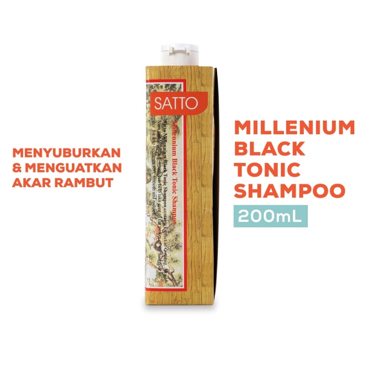 Satto Millenium Black Tonic Shampoo 200 ML