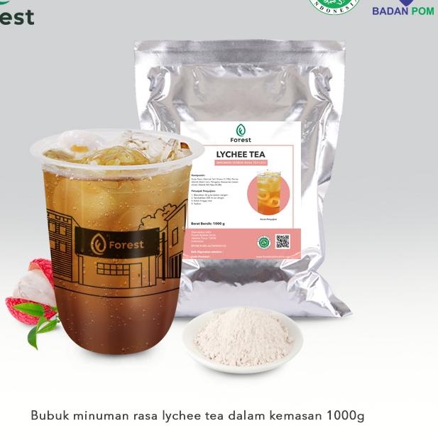 

Quality Control✅Bubuk Minuman LYCHEE TEA Powder 1000g - FOREST Bubble Drink|KD5