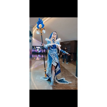 Crystal Maiden Arcana Dota 2 Cosplay Costume