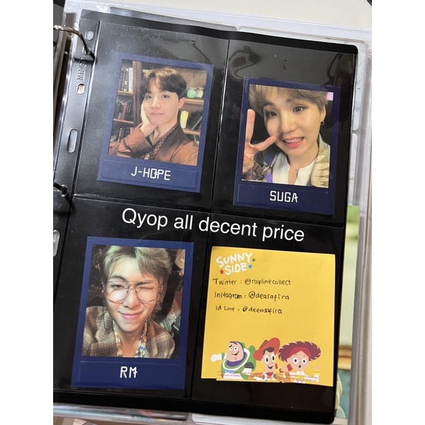 BTS RARE MOODLIGHT JAPAN PHOTOCARD MUSTER MAGIC SHOP