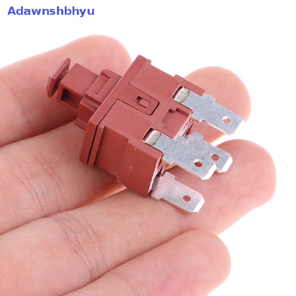 Adhyu Saklar Push Button KAN-L5 Switch 7.5A 250V AC 4pin ON OFF T120 Water Heater ID