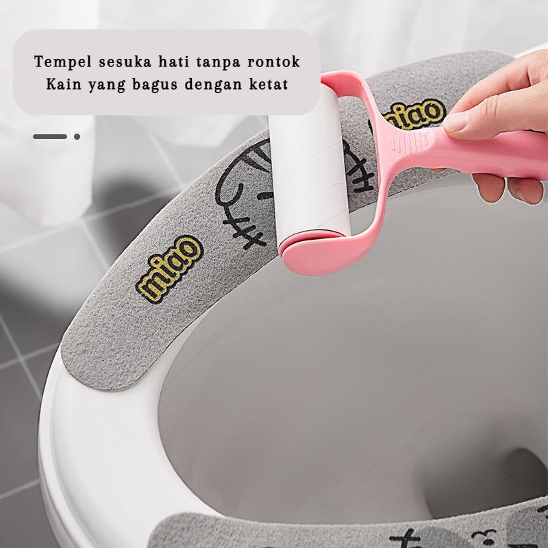 LEXJAKARTA  Alas Dudukan Closet Toilet Cover Motif Lucu Alas Duduk Kloset Toilet Seat Penutup Cover Dudukan Toilet Closet Wc