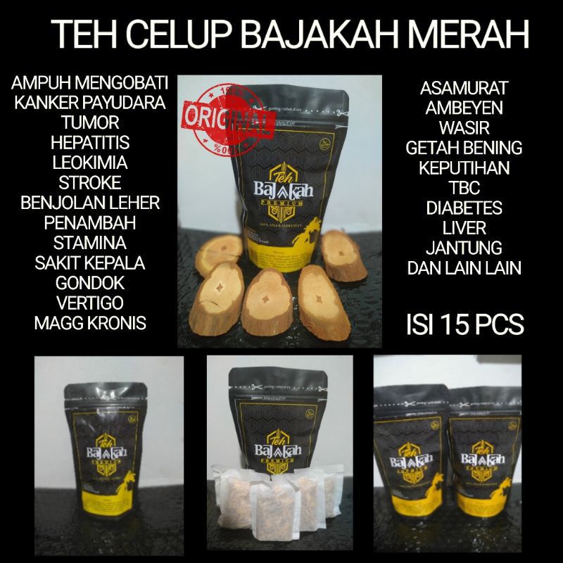 

TEH BAJAKAH MERAH PREMIUM ASLI 100% KALIMANTAN