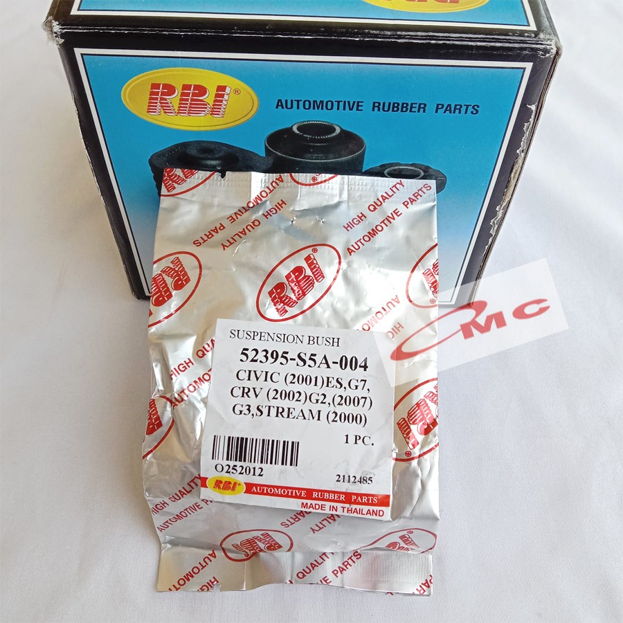 Karet Bush Bushing Arm Roda Belakang Honda Civic CRV 52395-S5A-004-RBI