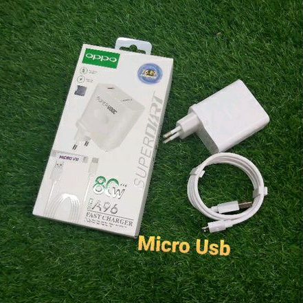 Charger For Oppo A96 Micro USB Type C  SUPERDART SUPER VOOC 80W Fast Charging