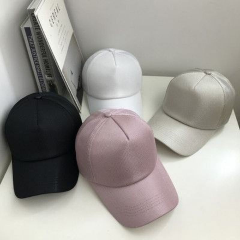 Topi Anak Polos Baseball Gaya Korea Perempuan Laki-laki All Size 1-8 Tahun