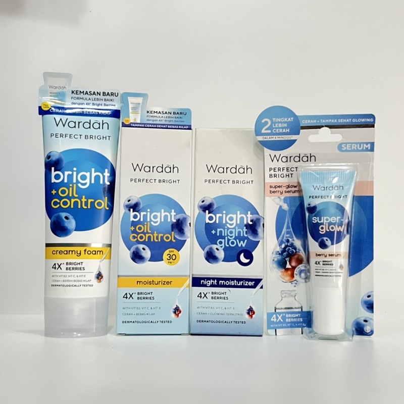 Wardah Paket Skin Care Perfect Bright Series