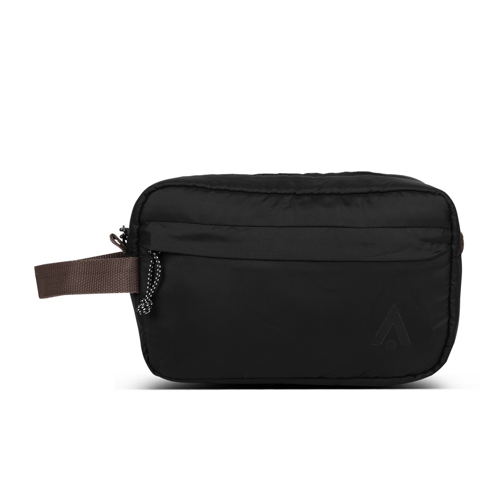 REV X ANT Pouch pria FIVER Black Hanbag Tas Tangan Unisex Clutch Pria wanita.