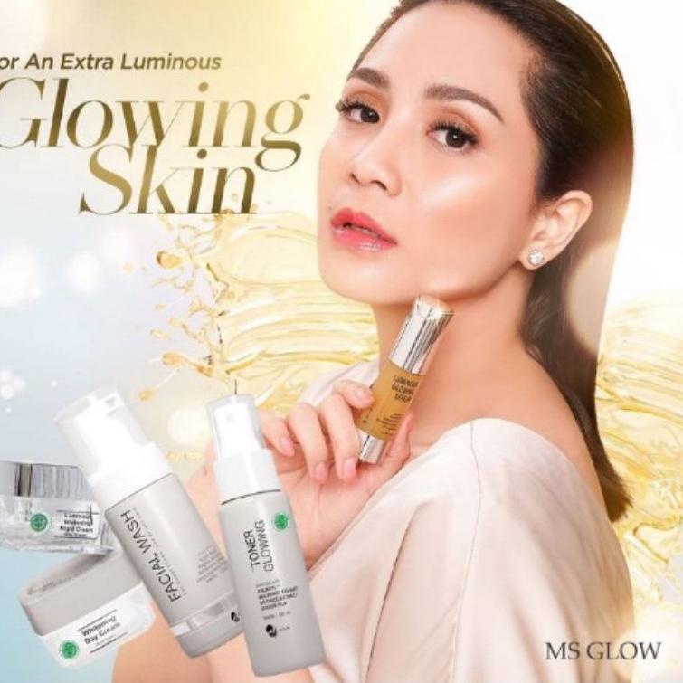 READY ヹ Paket Luminous+Serum luminous MS GLOW Q♛