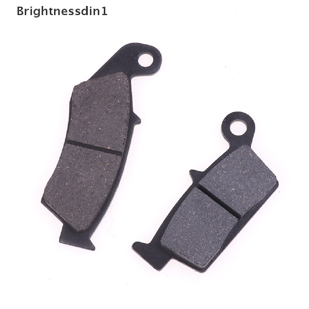 [Brightnessdin1] 2pcs /set Kampas Rem Sepeda Motor Untuk HONDA CRF230L CR125R CR250R XR250R 250L Boutique