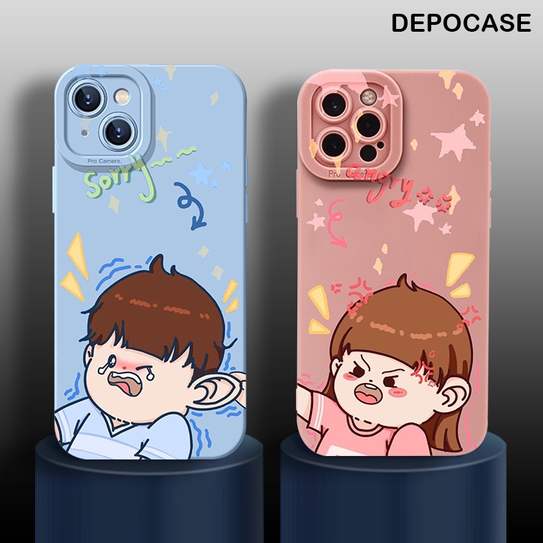 Soft Case COUPLE Realme C11 2021 C21Y C15 C35 C20 Narzo 50i Narzo 50A Prime C25S 8i C31 C12 9 Pro C2