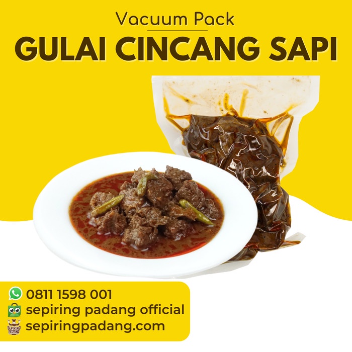

Gulai Cincang Sapi Vacuum Pack Tx00A1
