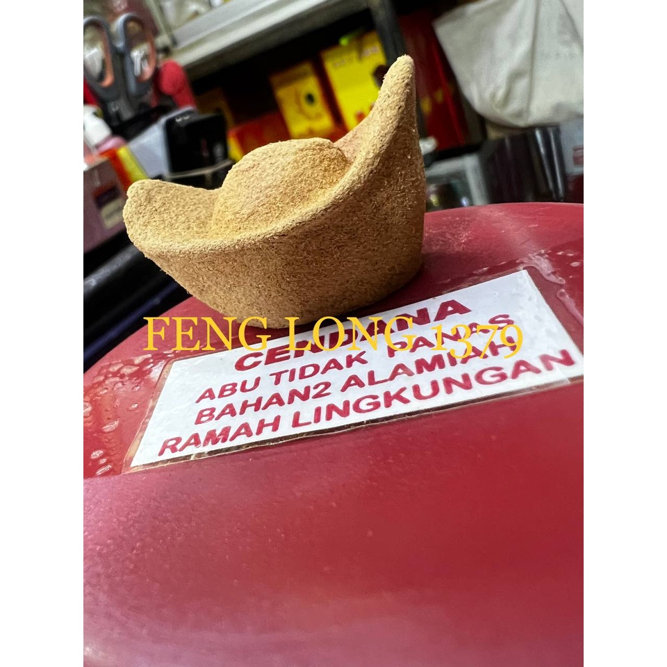 Dupa Cendana Bentuk Uang Tael (Yuan Bao)