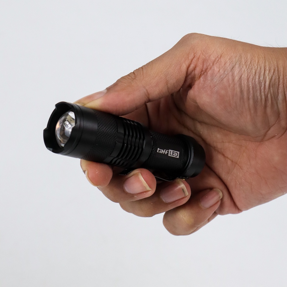 TaffLED Senter LED 395nm Waterproof Pocketman Ultraviolet - P1 - Black - OMFL2KBK