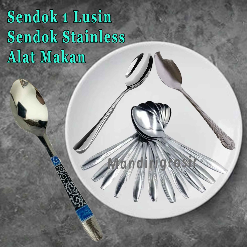 SENDOK CALYPSO  * Sendok Makan * Sendok Makan Serbaguna * Sendok 6pcs