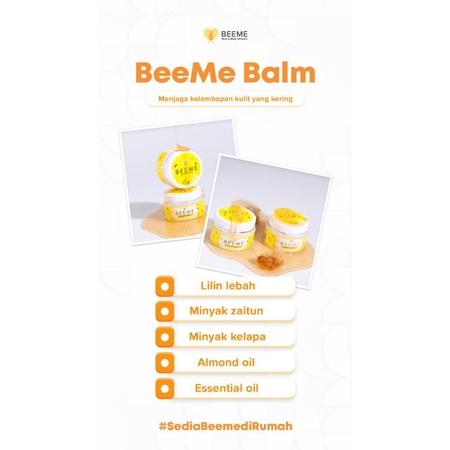 Skincare Ibu dan Anak|Nourishing Balm Beeme