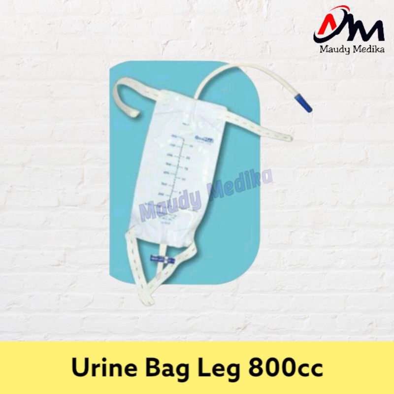 Urine Bag Leg 800cc / Urine Bag Paha  Kantong Urine Sterile  Urine Bag Leg Onemed