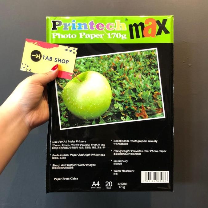 

PRINTECH GLOSSY MAX A4 170 GSM