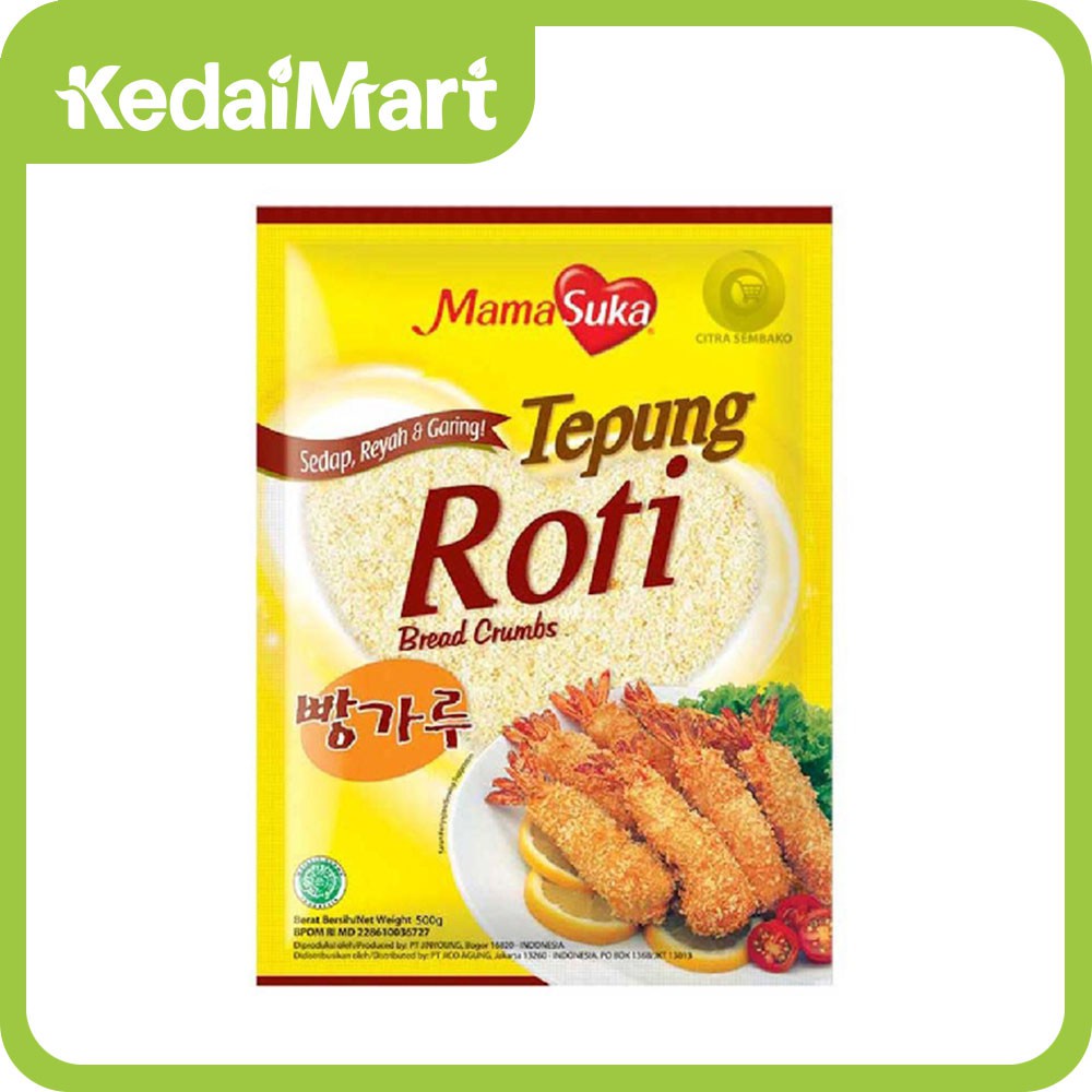 

Tepung Roti Mama Suka 500 Gram