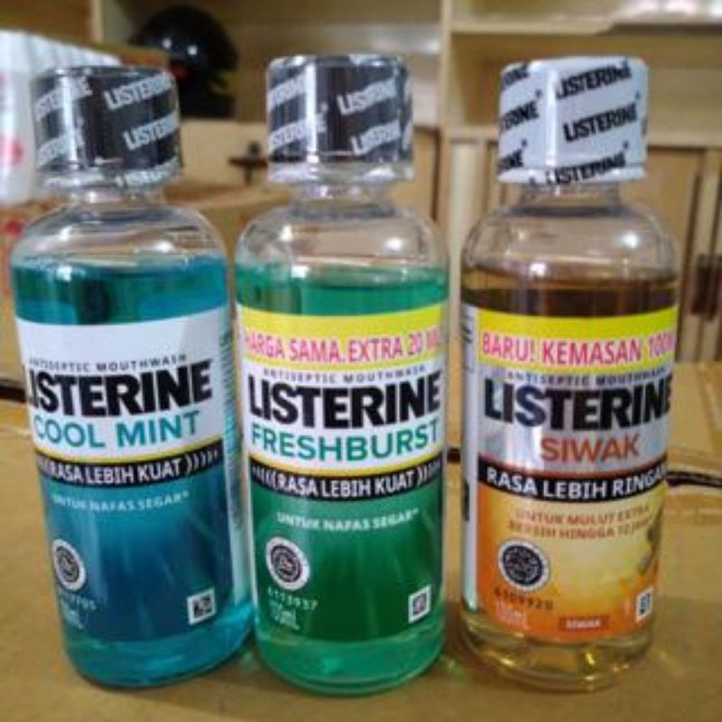 Listerine 100ml All Variant