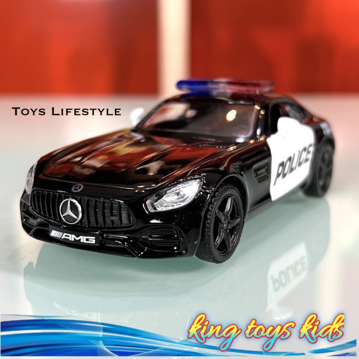 BARU / Mobil RMZ City Diecast Mercedes AMG GT S Police