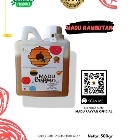 

Quality Control✅Madu nektar rambutan 500gr|RA9