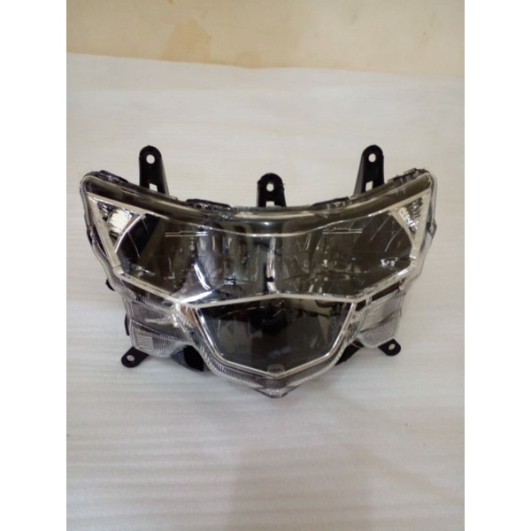 LAMPU DEPAN MIO SOUL GT 125 BLUE CORE + LED
