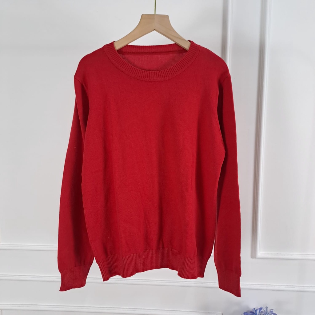 Sabrina Sweater Polos Knit - Atasan Rajut Wanita NBN (5162)