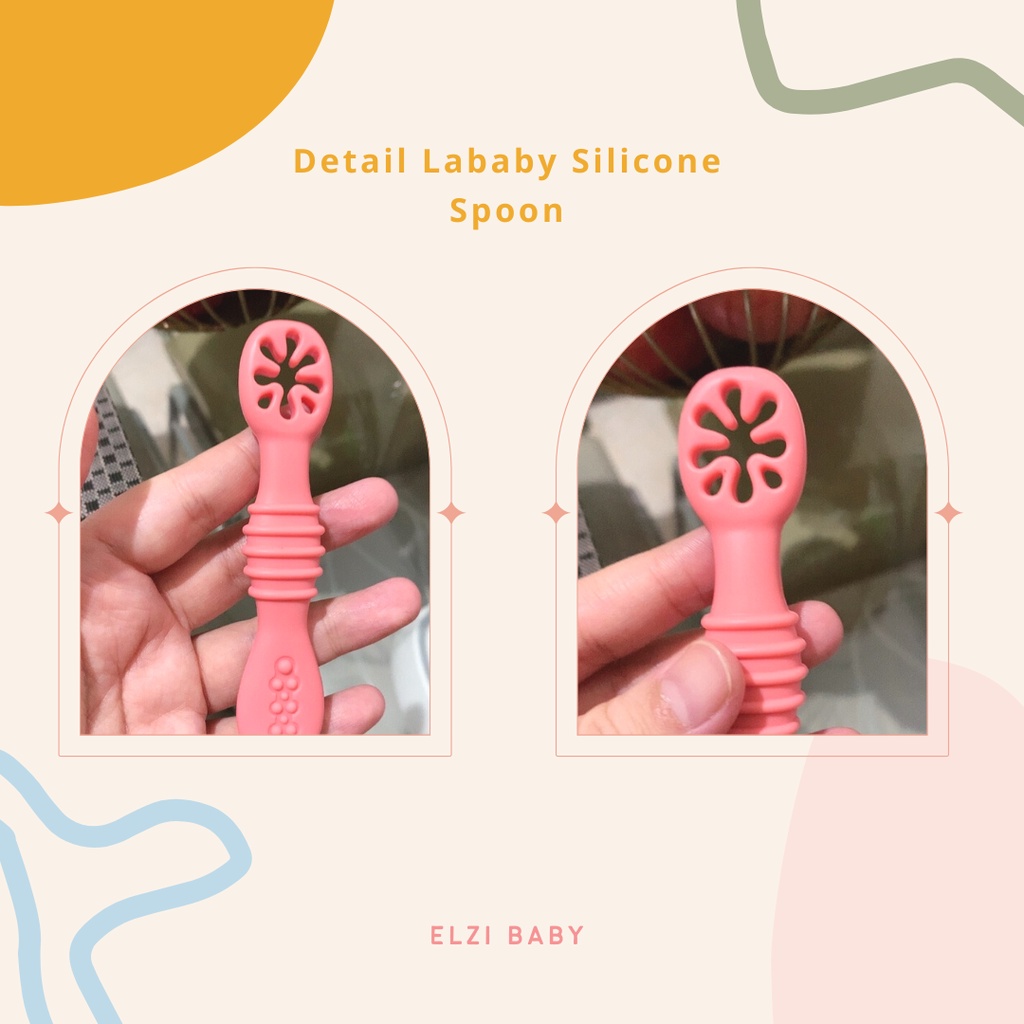 Lababy Silicone Spoon | Sendok Bayi