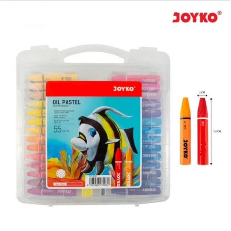 

Crayon / Oil Pastel Joyko 55 Warna